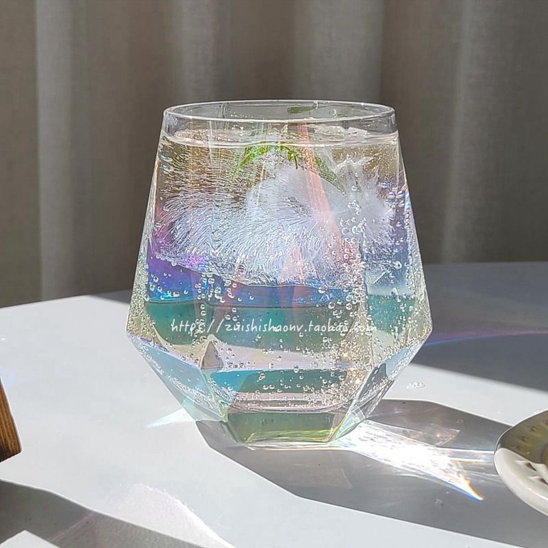 【Promotion】 6PCS 230ML  Drinking Glass Sets, Durable Drinking Cups, Lead-Free Water Cup Set, Drinkware Kitchen Glasses for Cocktail, Iced Coffee, Beer, Tea, Wine, Whiskey, Water (JBMHS5301 GLASS CUP )