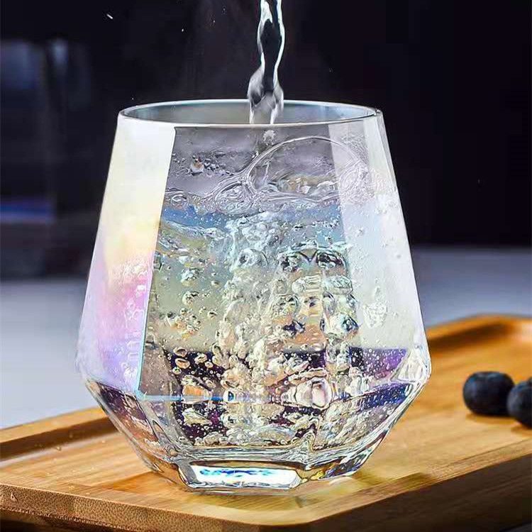 【Promotion】 6PCS 230ML  Drinking Glass Sets, Durable Drinking Cups, Lead-Free Water Cup Set, Drinkware Kitchen Glasses for Cocktail, Iced Coffee, Beer, Tea, Wine, Whiskey, Water (JBMHS5301 GLASS CUP )
