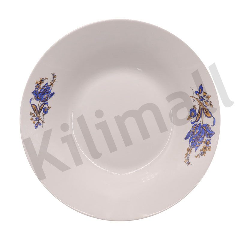 Nice One 12Pcs 8inch Classique Porcelain  Dinner Dish Plates（BYD-PLATE-51 PLATE 8INCH  ）