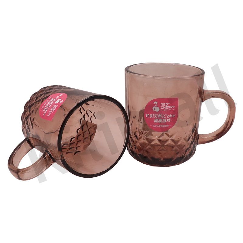 【Promotion】 6pcs 230ML  High Quality Glass Cups  Juice Cup ( ZB24ZS-R  GLASS CUP)