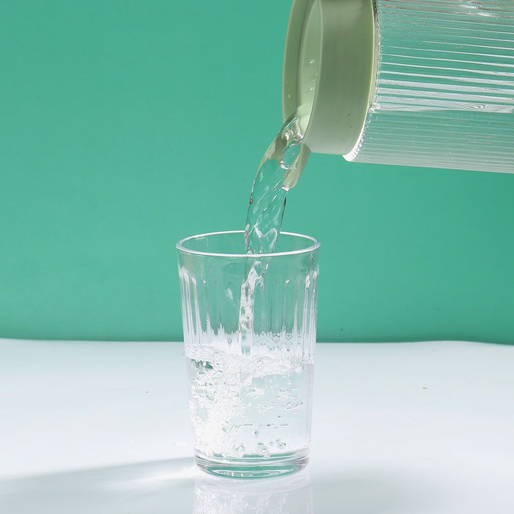 Set of 5pcs High Quality Lead-free Glass Cold Water Kettle and Cup Set  1PC 1000ML Glass Kettle 4PCS 250ML Cups Set  Mixed Drinkware Sets （A-CYSJ/L5   GLASS CUP AND JUG SET）