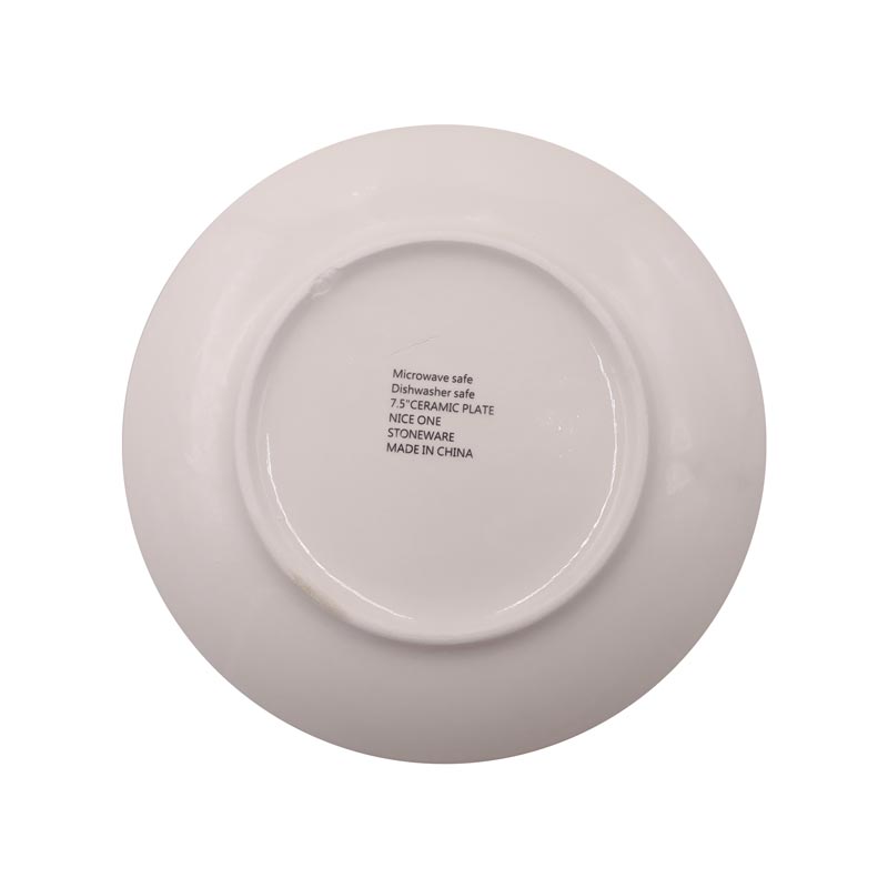 【Promotion】Nice One 6PCS 7.5inch Classique  Porcelain Dinner Dish Plates （ YHY-PLATE-7502 7.5INCH CIRCULAR FLOWER）                                                                                ）