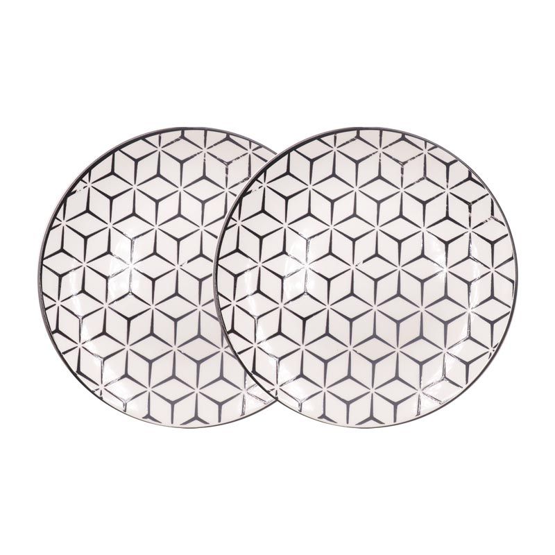 【Promotion】Nice One 6PCS 7.5inch Classique  Porcelain Dinner Dish Plates （ YHY-PLATE-7502 7.5INCH CIRCULAR FLOWER）                                                                                ）