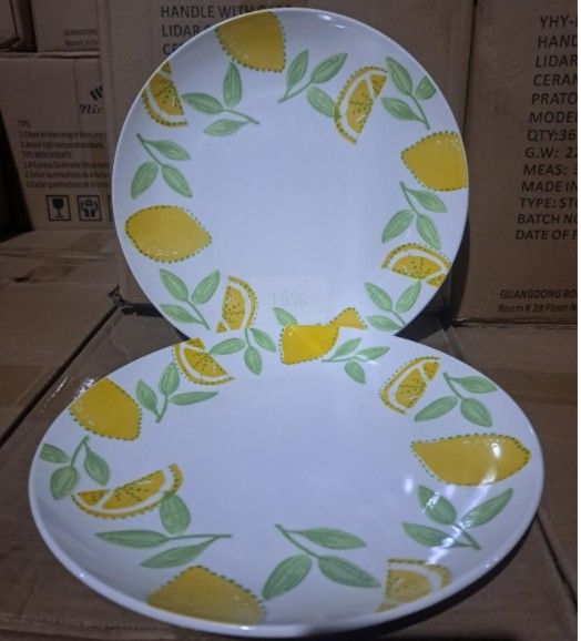 【Promotion】Nice One 6PCS 10.5inch Classique  Porcelain Dinner Dish Plates （YHY-PLATE-10506 10.5INCH CIRCULAR FLOWER ）