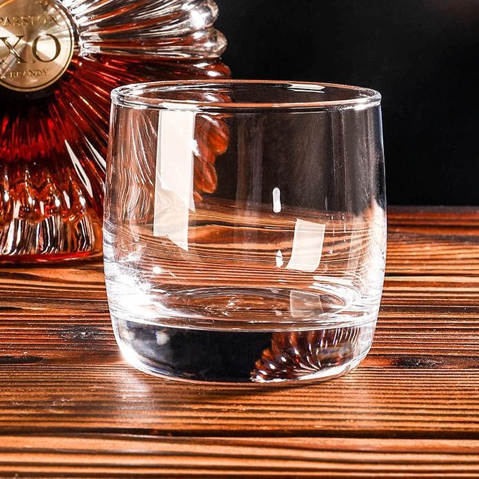 【Promotion】 6PCS 230ML  Drinking Glass Sets, Durable Drinking Cups, Lead-Free Water Cup Set, Drinkware Kitchen Glasses for Cocktail, Iced Coffee, Beer, Tea, Wine, Whiskey, Water (JBMHS5301 GLASS CUP )