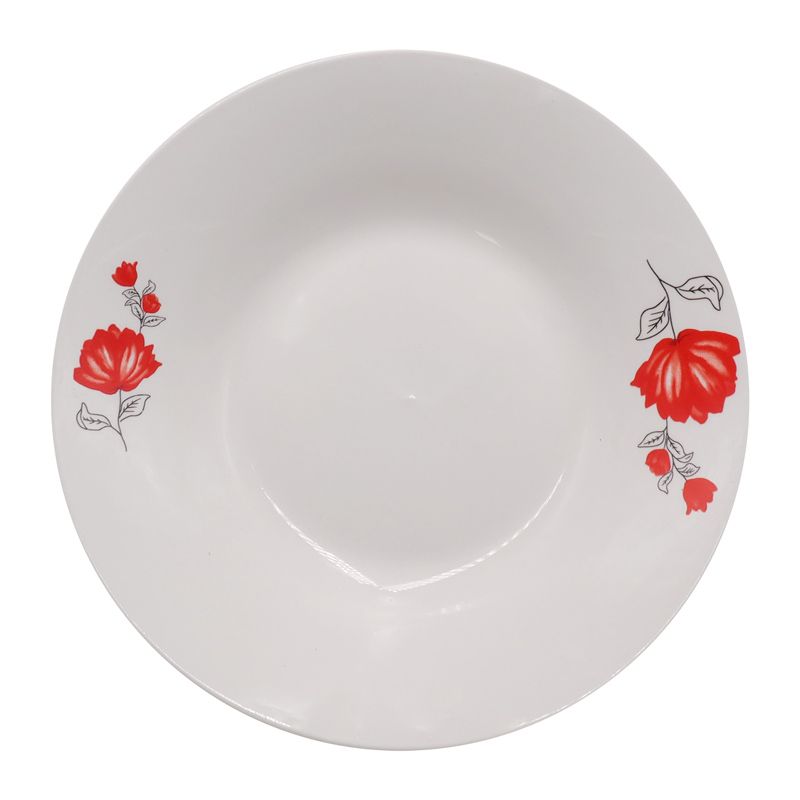 【Promotion】Nice One 12PCS 8 INCH Classique  Porcelain Dinner Dish Plates（BYD-PLATE-54 PLATE 8INCH 72PCS）