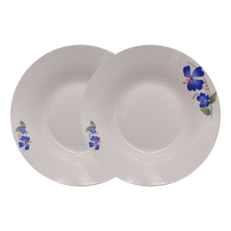 【Promotion】Nice One 12Pcs 8inch Classique  Por celain Dinner Dish Plates （BYD-PLATE-53 PLATE 8INCH 72PCS）