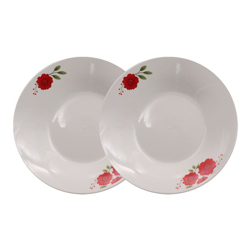 Nice One 12Pcs 8inch Classique Porcelain  Dinner Dish Plates（BYD-PLATE-35-L PLATE 8INCH 72PCS)