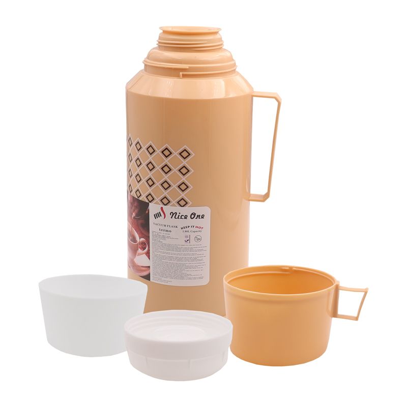 Niceone 1PC 1.8L  Vacuum Flask Thermos Travel Cup (4846-G VACUUM FLASK )