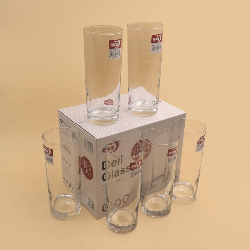 【Promotion】 6pcs/ Set  Niceone  225ML High Quality Glass Glassware Cups(60138 GLASS CUP（XM）)