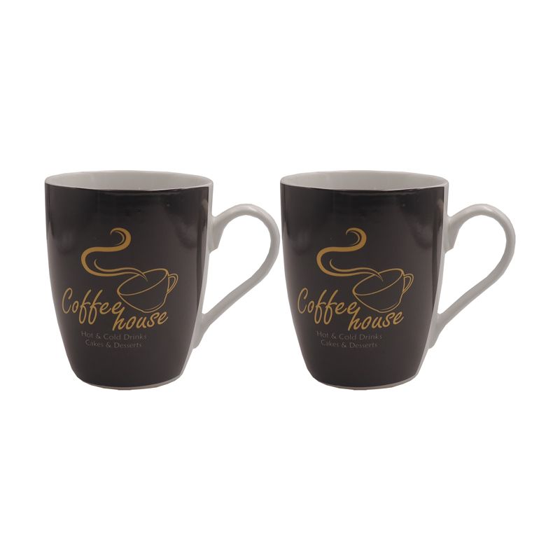 Niceone 6pcs 370ML  High Quality Porcelain Tea Milk Coffee Ceramic Cups (BYD-CUP-5838  MILK CUP)