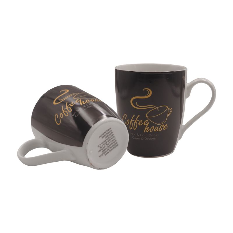 Niceone 6pcs 370ML  High Quality Porcelain Tea Milk Coffee Ceramic Cups (BYD-CUP-5838  MILK CUP)