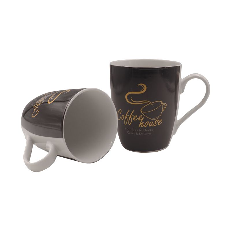 Niceone 6pcs 370ML  High Quality Porcelain Tea Milk Coffee Ceramic Cups (BYD-CUP-5838  MILK CUP)