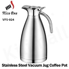 Nice One 2L / 3L Stainless Steel Vacuum Jug Coffee Pot Vacuum Flask Thermos (VFS-024 STAINLESS STEEL VACUUM FLASK )
