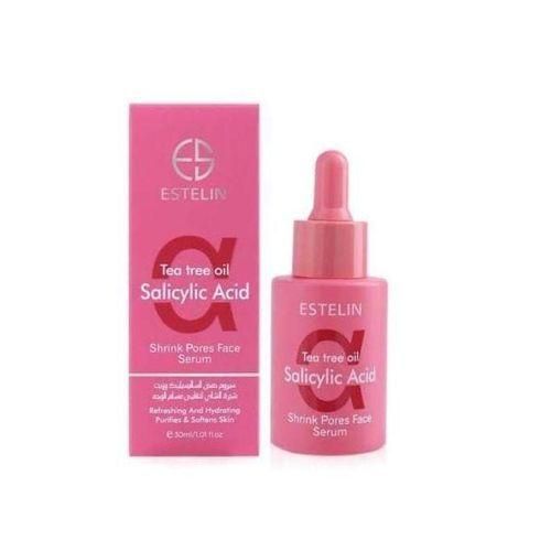 ESTELIN Salisylic Acid And Tea Tree Face Serum ,Removes Acnes Marks,Readiness, Control Oil And Sothes