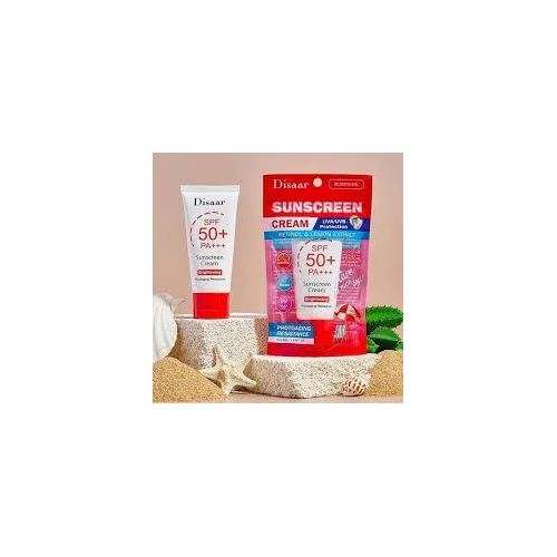 Disaar Retinol & Lemon Extract Brightening Sunscreen Cream SPF50 -50g