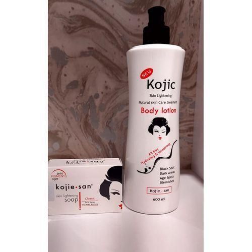 Kojic Acid Skin Lightening Kojie San Lotion And Soap.