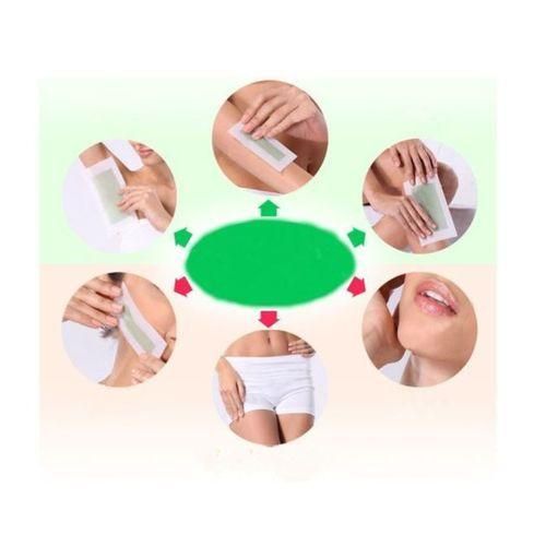 Depilatory Wax Strips/ Hair Removal Non-woven Strips -100pcs