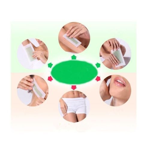 Depilatory Wax Strips / Hair Removal Non-woven Strips 100pcs