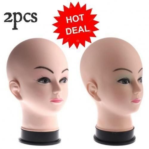Dummy 2pcs Mannequin Head Wig/hats Display DummyDoll