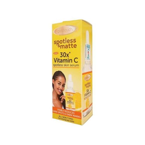 Gold Touch Spotless & Matte 30X Vitamin C Serum Dark Spots Marks.