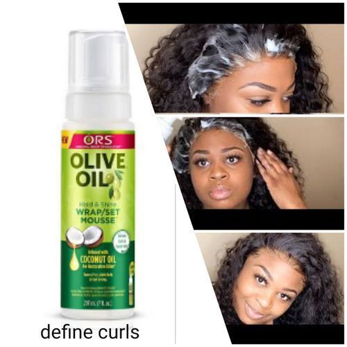 Ors Foam Wrap/set Mousse + Luodais Human Hair Wig & Weave Serum