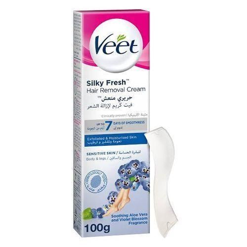 Veet 5 In 1 Hair Removal Cream For Sensitive Skin- 100g