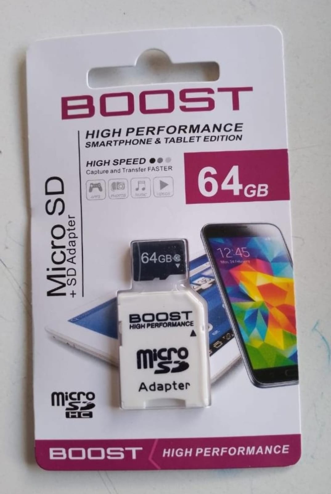 Boost orig Memory Cards