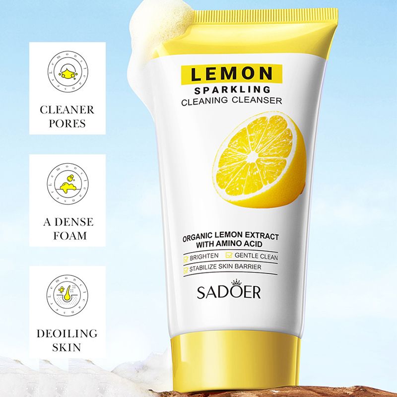 2 PCS Facial Cleansers Foam Face Wash Moisturizing Shrink Pores Deep Cleaning Oil Control Skin Care Face Scrubbers Cleanser Skin Care