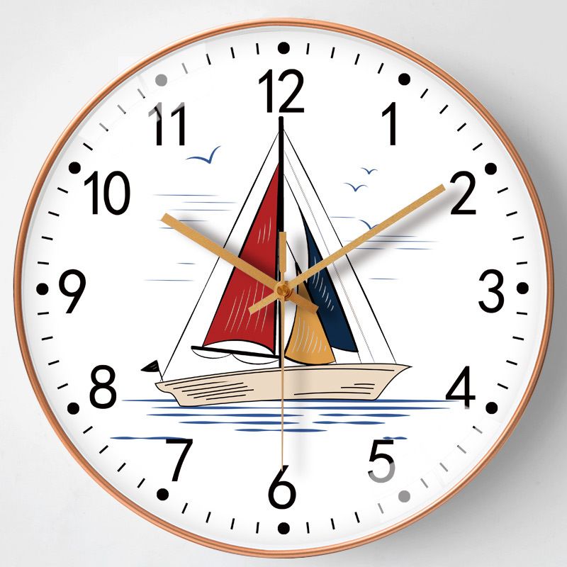 Wall Clocks 20CM Silent Non Ticking Quartz Battery Operated Round Clock Easy to Read for Office Classroom School Home Living Room Bedroom Kitchen Decor Home Clocks