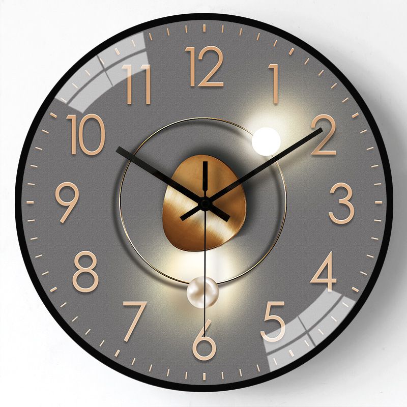 Wall Clocks 20CM Silent Non Ticking Quartz Battery Operated Round Clock Easy to Read for Office Classroom School Home Living Room Bedroom Kitchen Decor Home Clocks