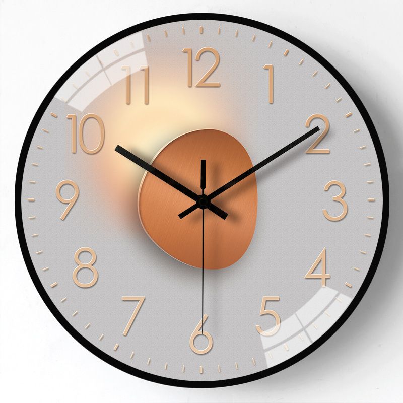 Wall Clocks 20CM Silent Non Ticking Quartz Battery Operated Round Clock Easy to Read for Office Classroom School Home Living Room Bedroom Kitchen Decor Home Clocks