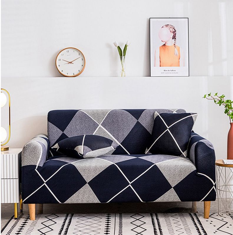 Stretch Plaid Sofa Slipcover Elastic Sofa Covers For Living Room Geometric Sofa Covers Armchair Couch Cover Home Decor