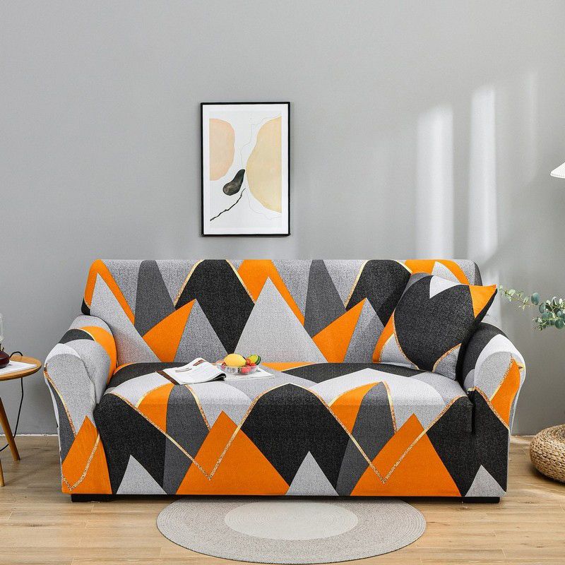 Stretch Plaid Sofa Slipcovers Elastic Sofa Covers For Living Room Bedroom Office Geometric Sofa Covers Armchair Couch Cover Home Decor 1/2/3/Seater