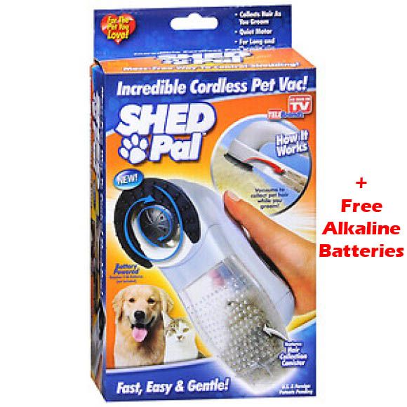 Shed Pal Pet Hair Remover Dog Cat Grooming Vacuum System Clean Fur Popular Items shedpal