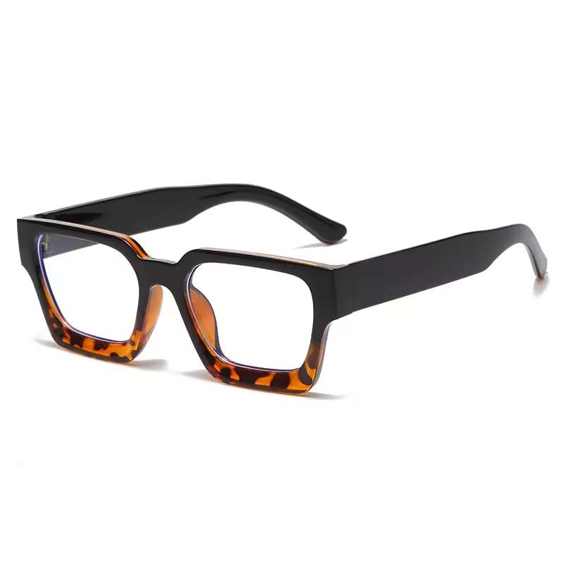 Transparent Glasses Frame Women Men Square Eyewear Optical Spectacle Clear Eyeglass
