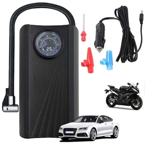 12V Plug-in Car Air Compressor Tyre Inflator 150psi Mini Tire Pump High Precision Inflation Electronic Inflatable Quick Inflating for Motorcycle Truck Bike Ball portable digital