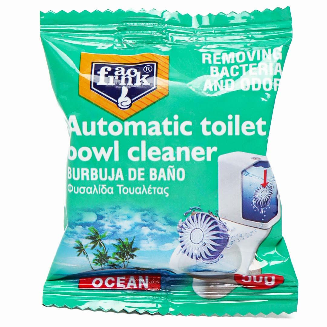 Toilet Cistern Tablet Automatic Bowl Cleaner - Ocean - 1pc - Removing Bacteria & Odor - Long Lasting Formula