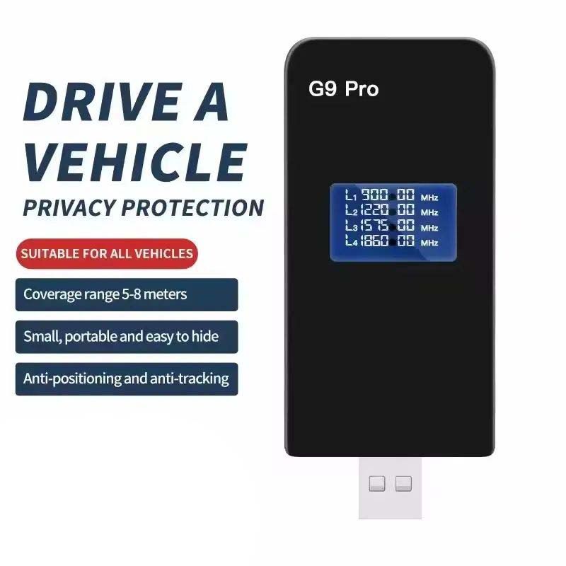 G9 Pro USB Flash Disk Privacy Jammer GPS/WIFI/BDS/GSM/DCS Blocker Car Terminator For Vehicles, Jamming With GPS/WIFI/Base Station/Beidou  L1 L2 L3 L4 GPS Tracker Signal Protection
