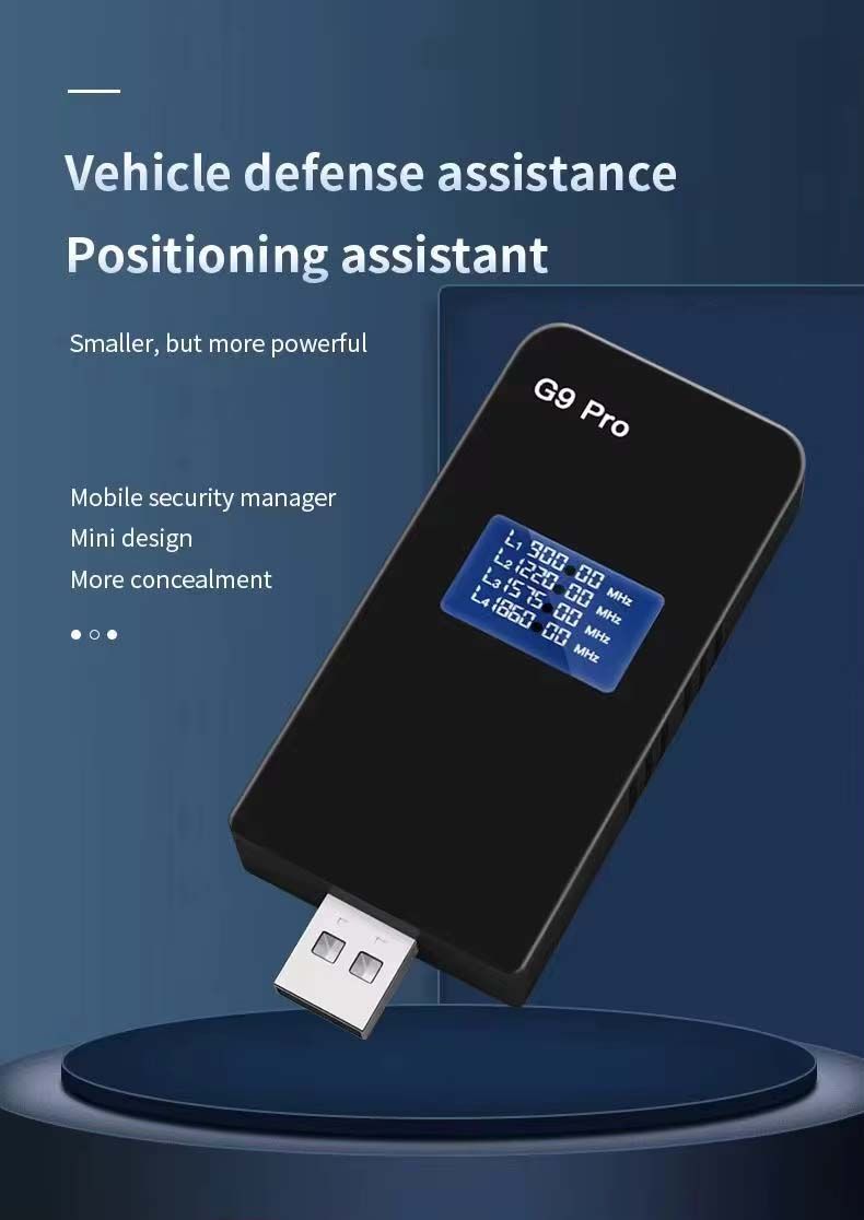 G9 Pro USB Flash Disk Privacy Jammer GPS/WIFI/BDS/GSM/DCS Blocker Car Terminator For Vehicles, Jamming With GPS/WIFI/Base Station/Beidou  L1 L2 L3 L4 GPS Tracker Signal Protection