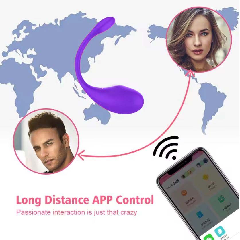 Wireless Bluetooth G Spot Vibrator for Women Dildo APP Remote Control Wear Vibrating Egg Female Panties Sex Toys for Adults Long Distance Wearable