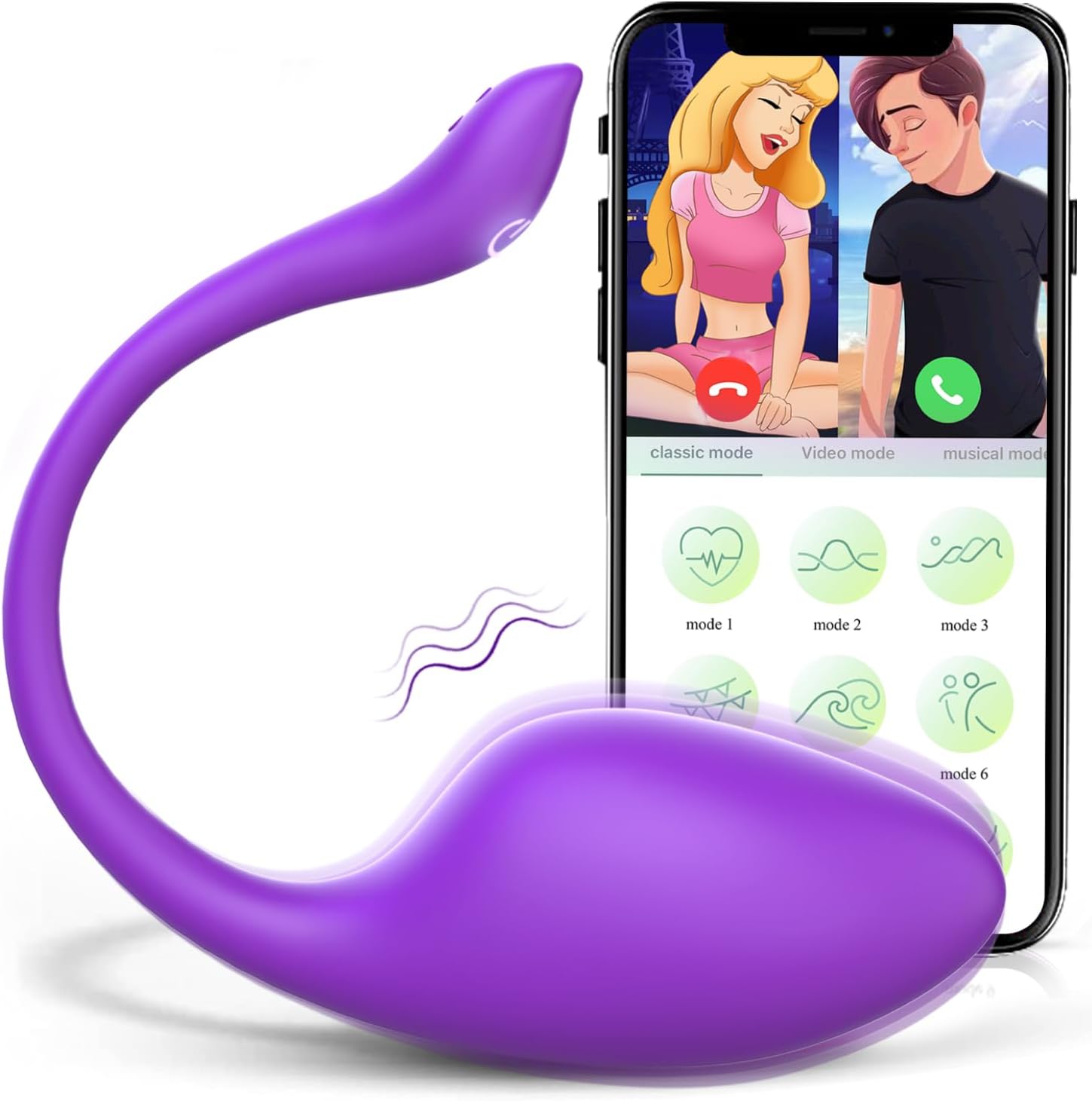 Wireless Bluetooth G Spot Vibrator for Women Dildo APP Remote Control Wear Vibrating Egg Female Panties Sex Toys for Adults Long Distance Wearable
