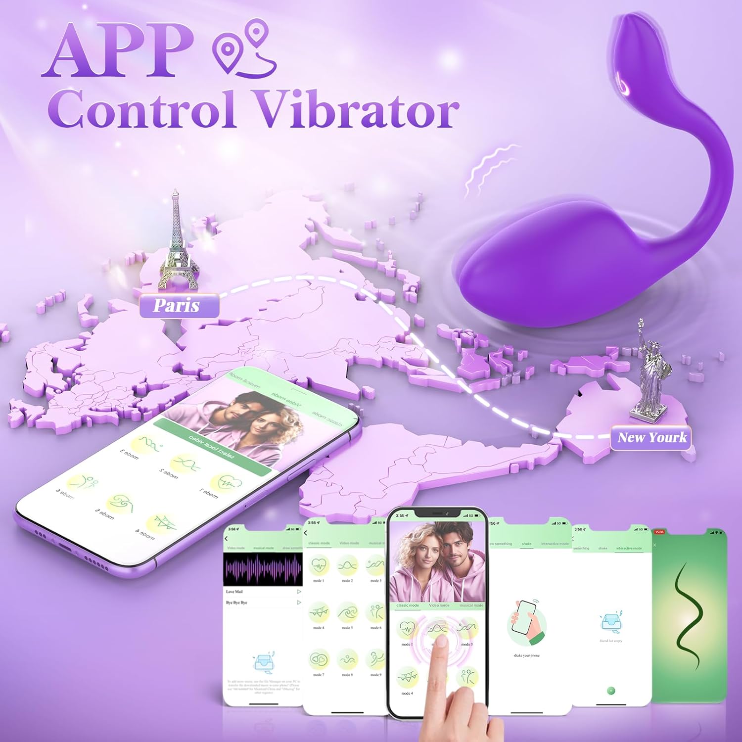 Wireless Bluetooth G Spot Vibrator for Women Dildo APP Remote Control Wear Vibrating Egg Female Panties Sex Toys for Adults Long Distance Wearable