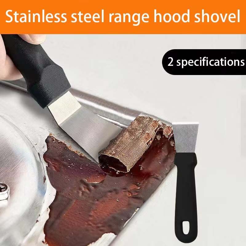 Professional Glue Curved Multi-Scraper Tool, Oven Fridge Wallpaper, Induction Hob, Stoves, None-Scratches Putty for Kitchen Cleaning, for Fast Paint Removal Gum Fume Ice Shovel Defrosting  Refrigerato
