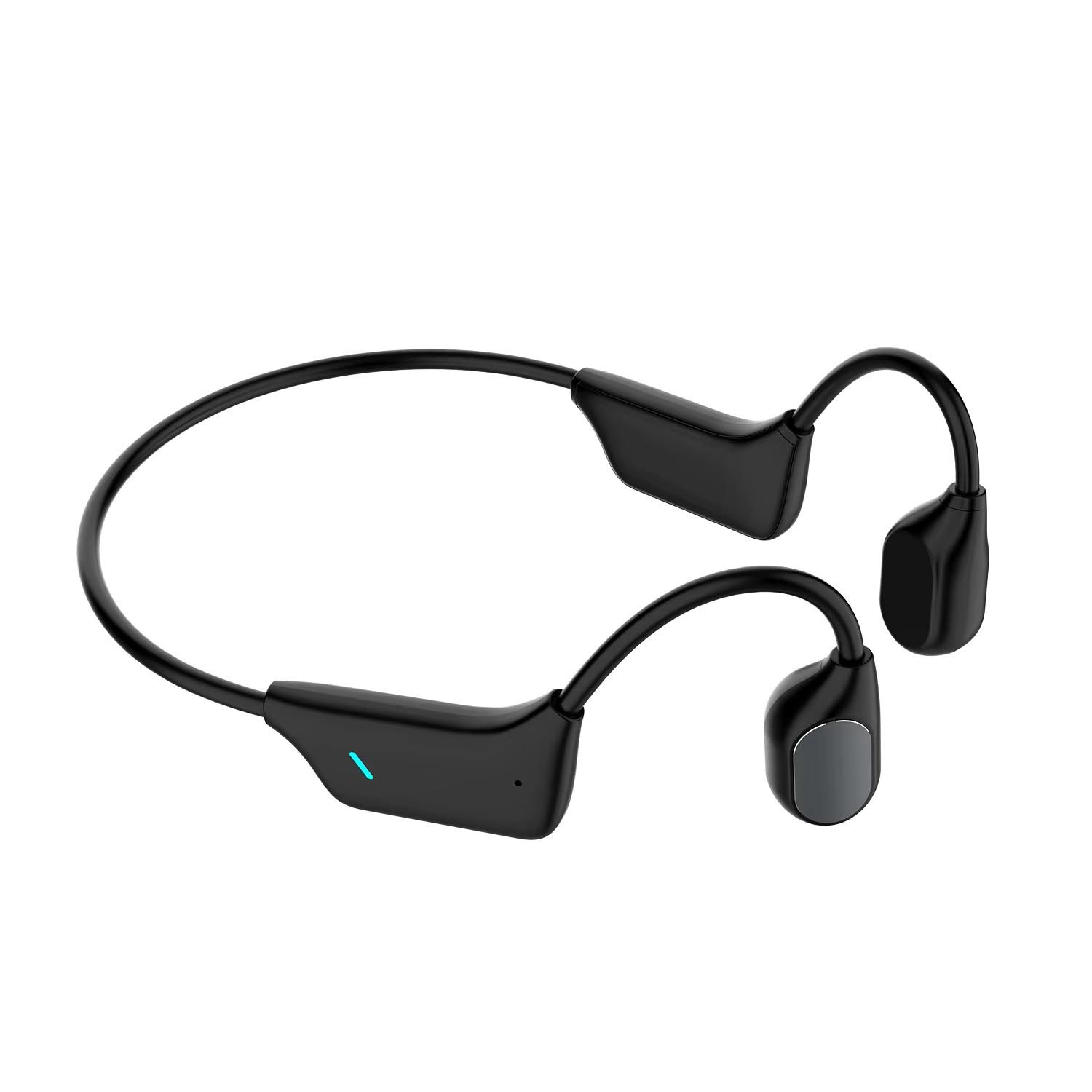 Bone Conduction Hearing Aid Rechargeable 16-Channel 2-in-1 Device + Wireless Bluetooth Headset Digital Dual Mode Hearing Amplifier for Adults with Impairment/Loss Ear Noise Reduction Feedback Cancella