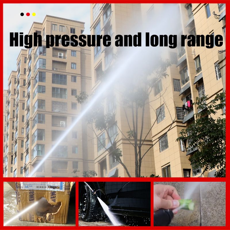2000W Electric High-Pressure Washer Mini Car Wash Machine Auto Pump Handheld Automatic Power Induction Motor Portable Cleaning