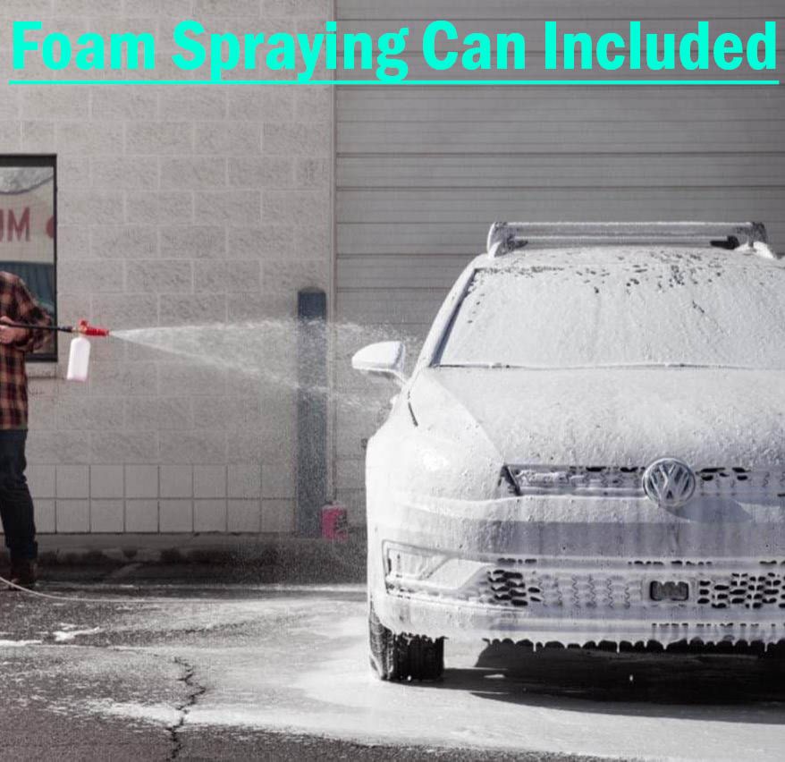 2000W Electric High-Pressure Washer Mini Car Wash Machine Auto Pump Handheld Automatic Power Induction Motor Portable Cleaning