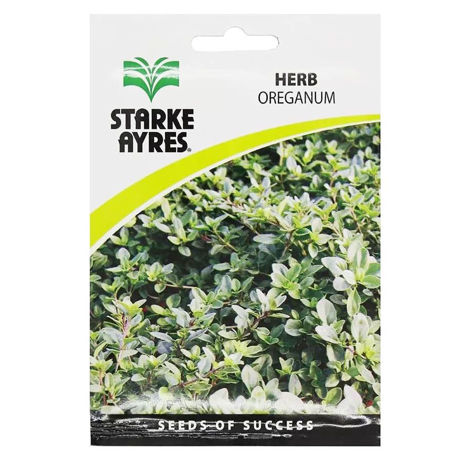 Starke Ayres Oreganum Herbs Seeds - Pairs well with meat, Italian or tomato based dishes.