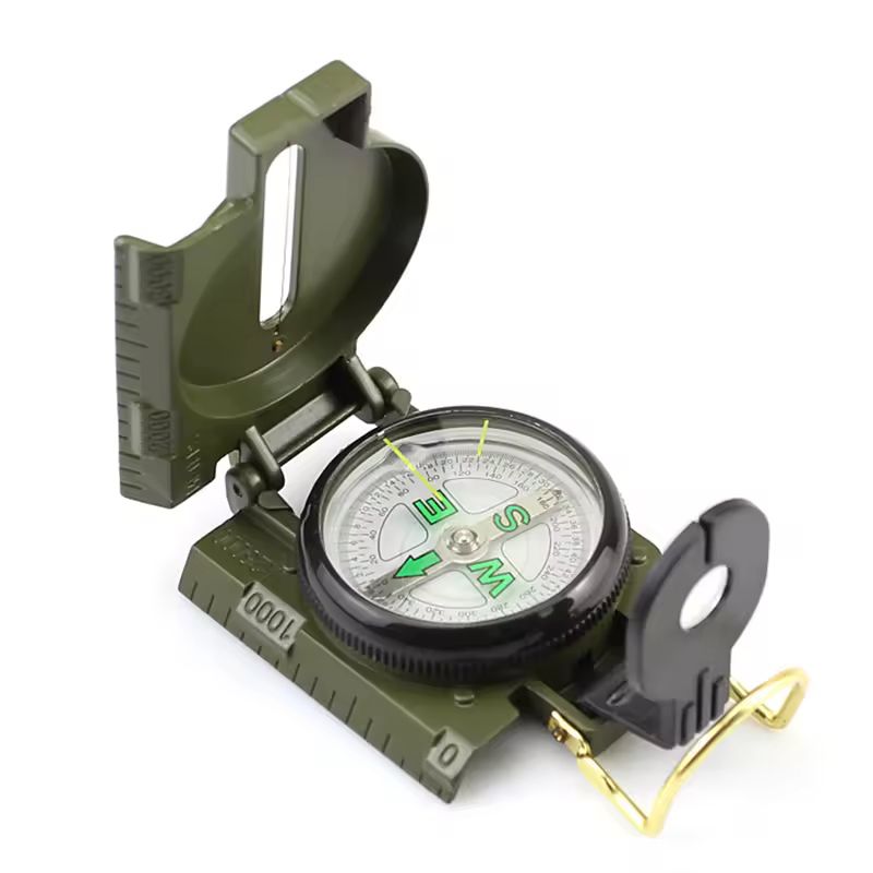 Best price for Lensatic Military Compass Portable Army Green Sighting ...