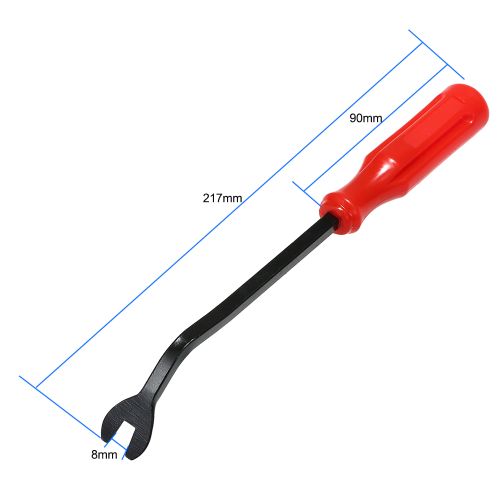 Car Body Clips Fastener Remover Rivets Bumper Clip Plier Car Door Pry Retainer Tool Panel Remover Plier Rivets Puller Plier Auto Trim Removal Tool